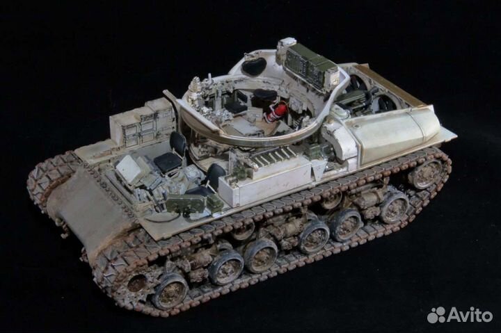 Шерман М4А3 с полным интерьером, масштаб 1:35