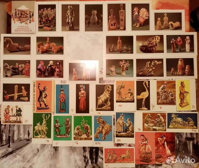 Открытки Нэцке, Оружейная палата, Алмазный фонд