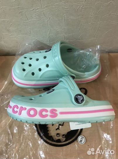 Новые шлепки сабо для девочки Crocs 29/30