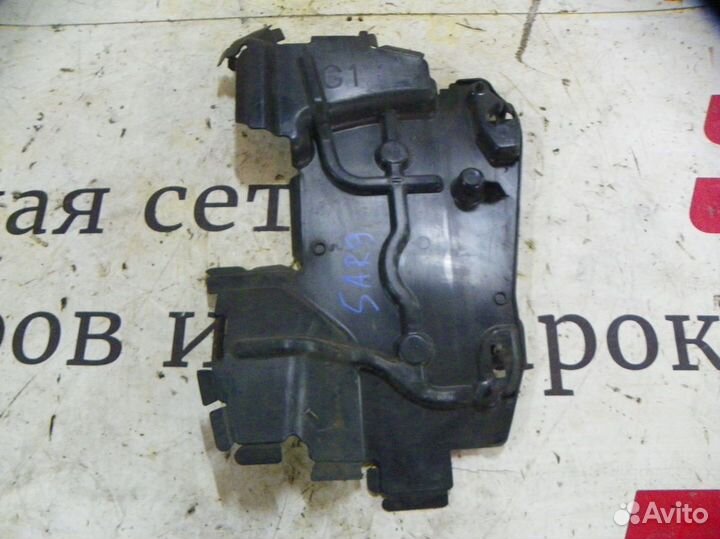 Воздуховод радиатора левый Citroen C3 Picasso