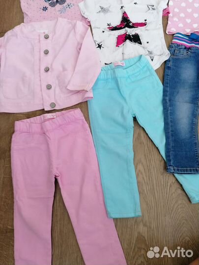 Вещи пакетом на девочку 92-98