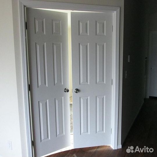 Дверь двухстворчатая