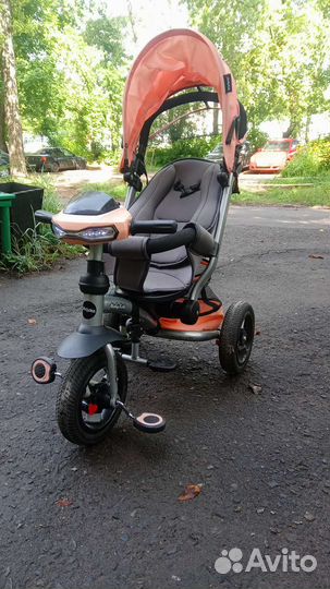 Трёхколёсный велосипед Moby Kids Stroller trike