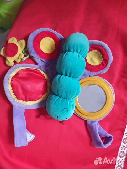 Развивающая бабочка в коляску