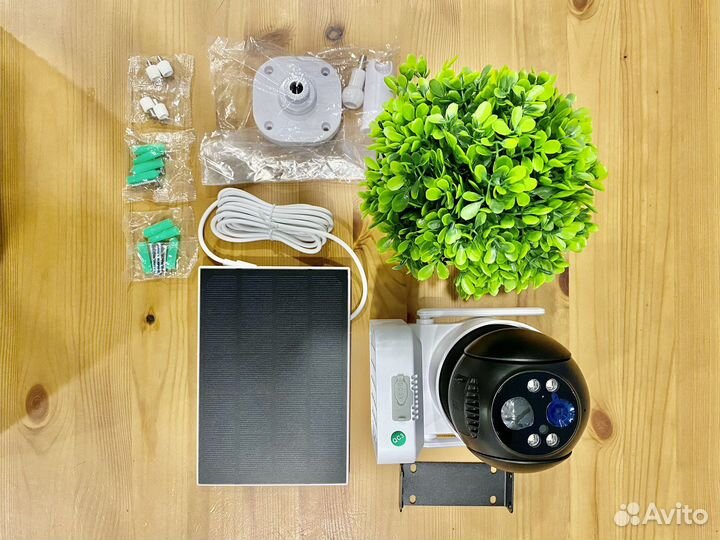 Умная WI-FI камера на солнечных батареях icsee