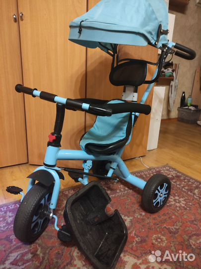 Трехколесный велосипед коляска