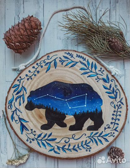 Картина на спиле 