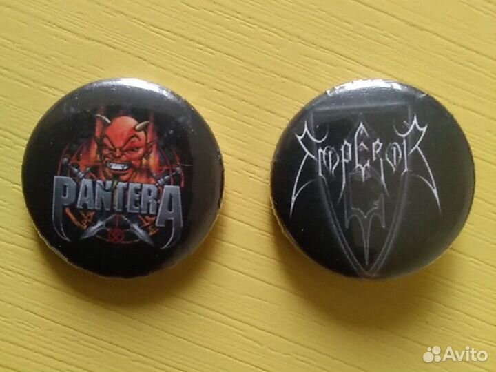 Значки музыкальных групп