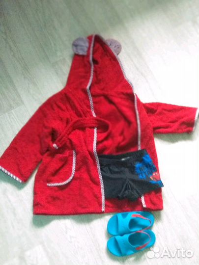 Халат плавки шлепки 92-98 размер