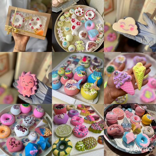 Бомбочки для ванны ручной работы