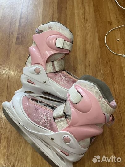 Коньки раздвижные 37-41р