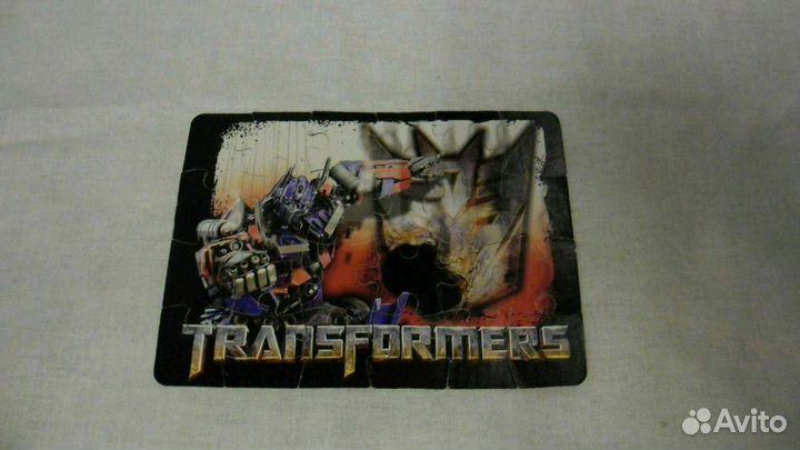 Пазл двухсторонний Трансформеры