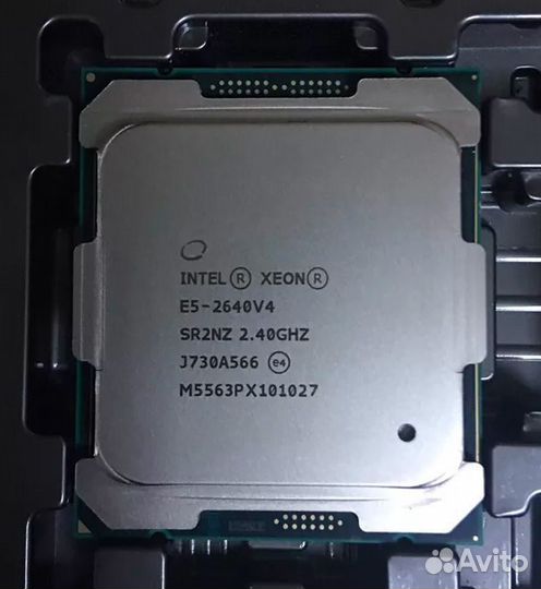 Intel Xeon e5-2640v4 10 Ядер 2.4-3.4GHz 90W 25MB