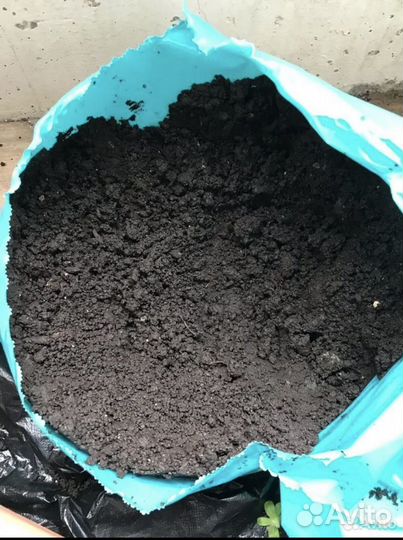 Земля чернозем в мешках