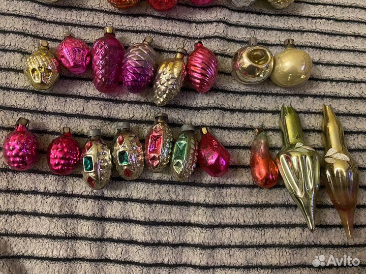 Елочные игрушки СССР