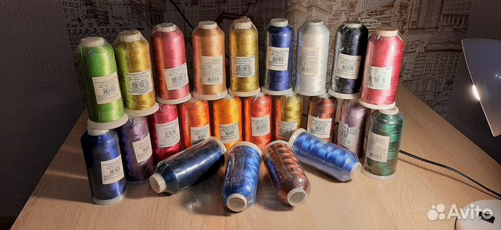 Нитки для вышивальной машины