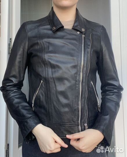 Кожаная куртка La Reine Blanche