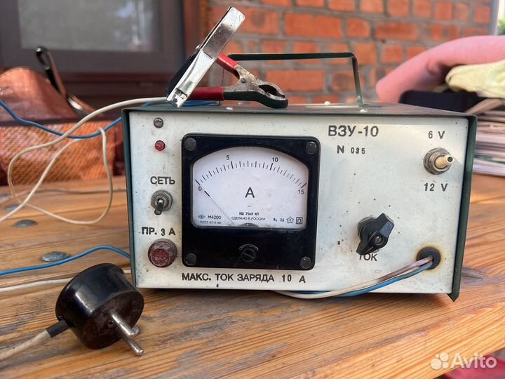 Зарядное устройство для акб автомобиля взу-10