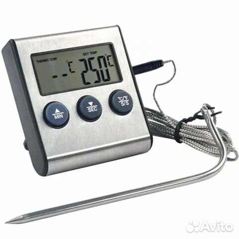 Термометр электронный с щупом кухонный TP700