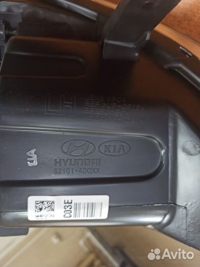 Фара передняя левая KIA carnival 2008