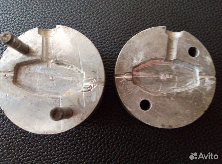 Формы для литья грузил для блесен