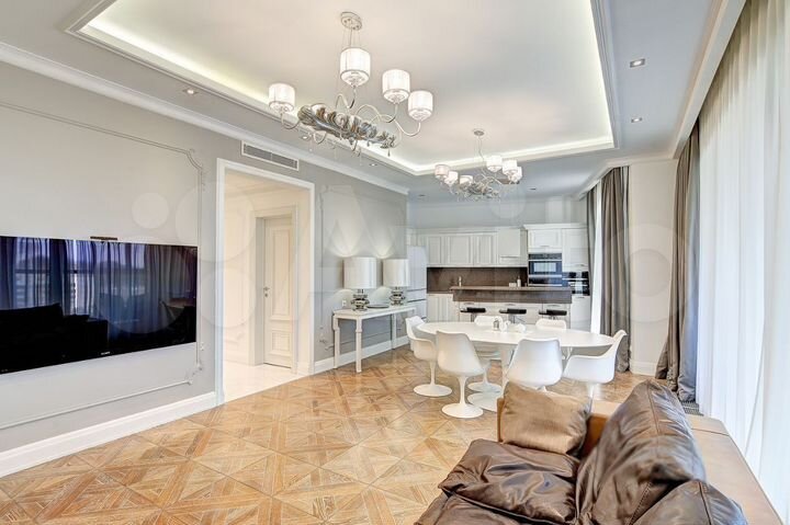 3-к. апартаменты, 112 м², 5/7 эт.