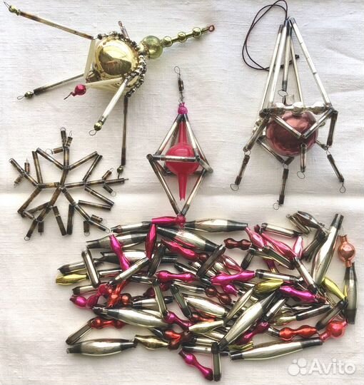 Елочные игрушки СССР