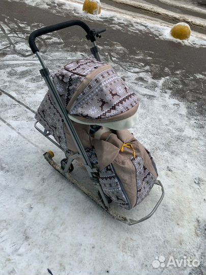 Санки коляска