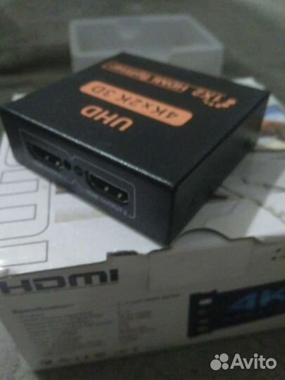 Hdmi splitter 1*2 разветвитель