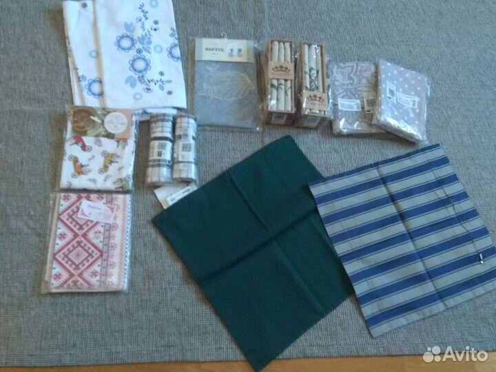 Полотенца, кухонный текстиль