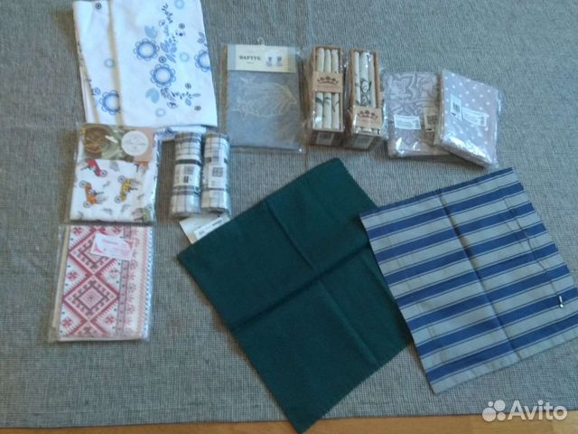 Полотенца, кухонный текстиль