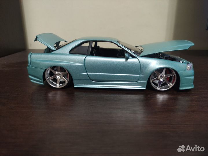 1/24 Nissan skyline GT-R (bnr34)