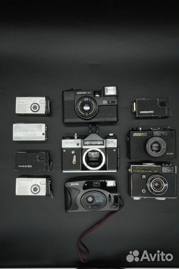 Советские пленочные фотоаппараты