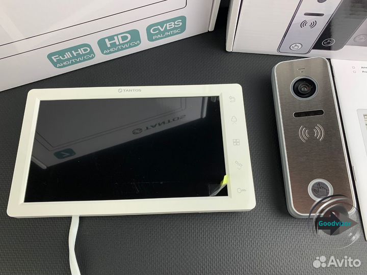 Комплект видеодомофона Amelie (White) HD SE