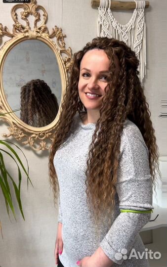 Афрокудри комплект+заплетение