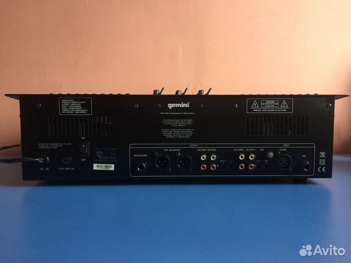 Gemini CDM-3600 Professional DJ Work Station