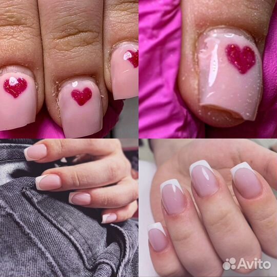 Маникюр гель лак