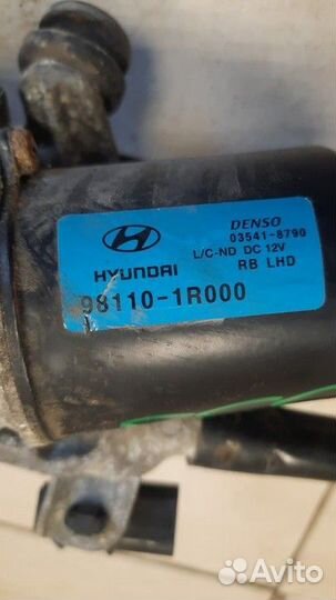 Трапеция стеклоочистителей Hyundai Solaris