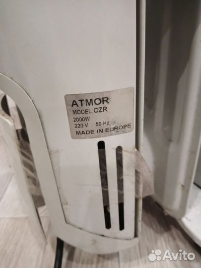 Масляный обогреватель Atmor