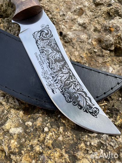 Нож Росомаха,Хищник, Пиранья