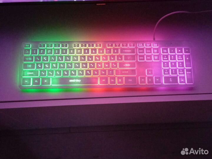 Игровая клавиатура smartbuy с подсветкой