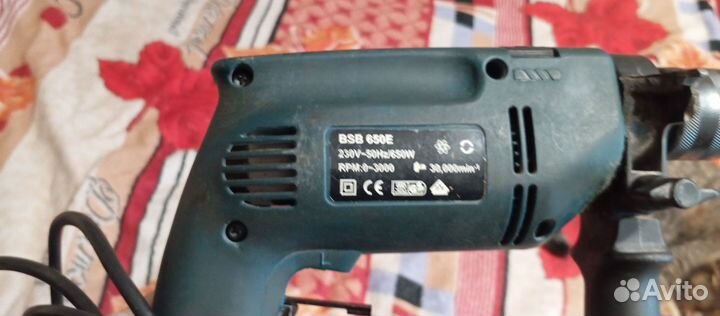 Дрель ударная б/у Blau Craft BSB 650F