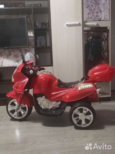 Детский мотоцикл на аккумуляторе бу