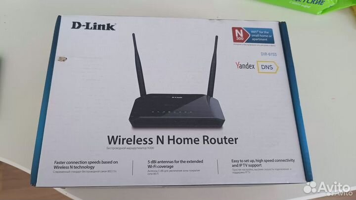 Wi-fi роутер D-Link DIR-615S