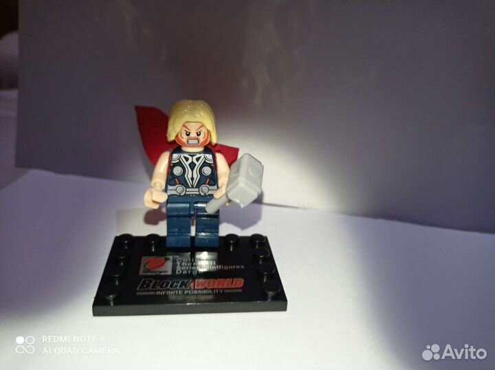 Минифигурки супергероев Марвэл (block world lego r
