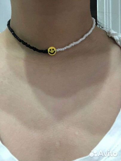 Чокер из бисера