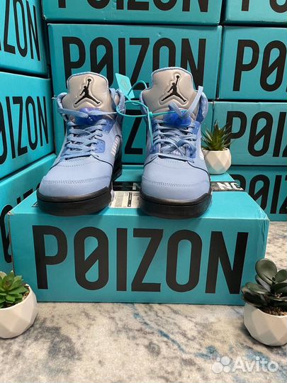 Nike Air Jordan 5 UNC Оригинал