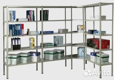 Стеллаж архивный облегченный тск2.0х1.2х40-4