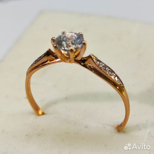 Кольцо золотое (арт 125877) Д15