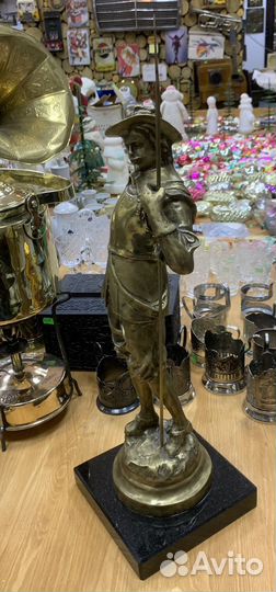 Статуэтка Дон Кихот. Бронза 59 см